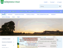 Tablet Screenshot of marjamaa.kovtp.ee